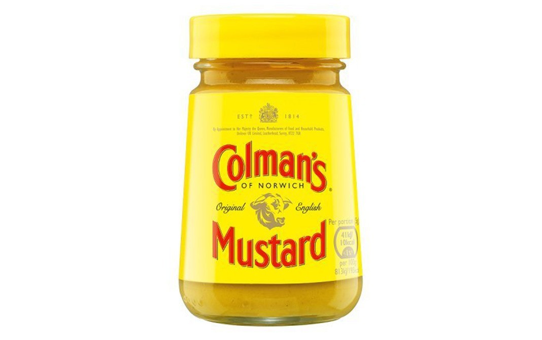 Colman's Organic English Mustard    Glass Jar  100 grams